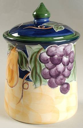 Amelia Large Canister & Lid