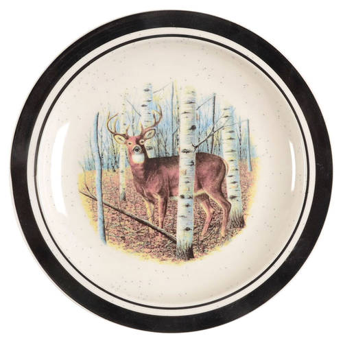 White Tail Deer Salad Plate