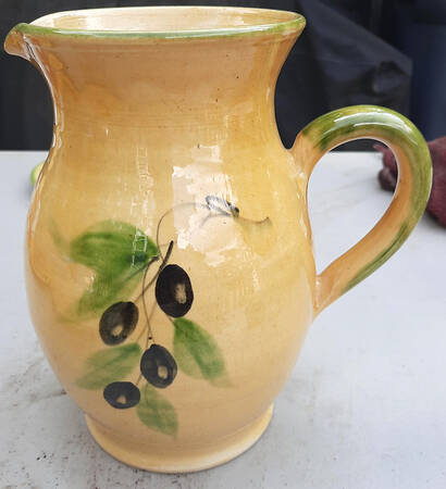 Olive Pitcher