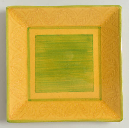Olive Square Salad Plate
