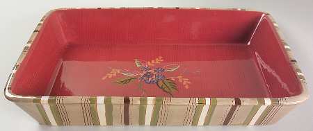 Octavia Hill Garden 13"  Rectangular Baker