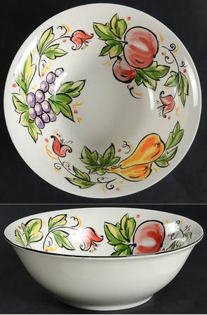 Sweet Orchard Coupe Cereal Bowl