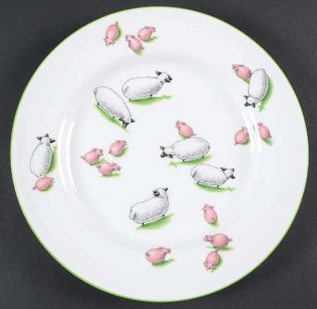Farm Child's Plate