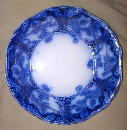 Cecil (Flow Blue) Fruit/Dessert (Sauce) Bowl