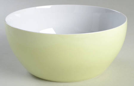 Sunny Day Pastel Green 8" Round Vegetable Bowl