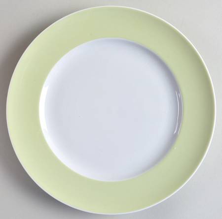 Sunny Day Pastel Green Salad Plate