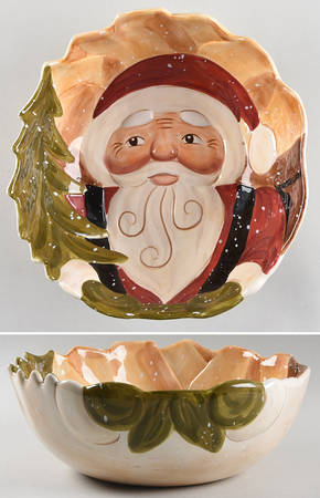 Winter Wonderland 11" Large Salad Serving Bowl by Tabletops Unlimited