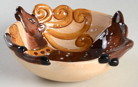 Winter Wonderland Open Candy Dish