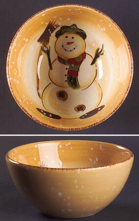 Winter Wonderland Coupe Soup Bowl