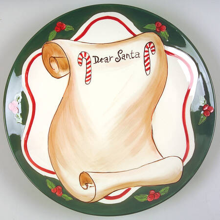 Winter Wonderland Cookie Plate