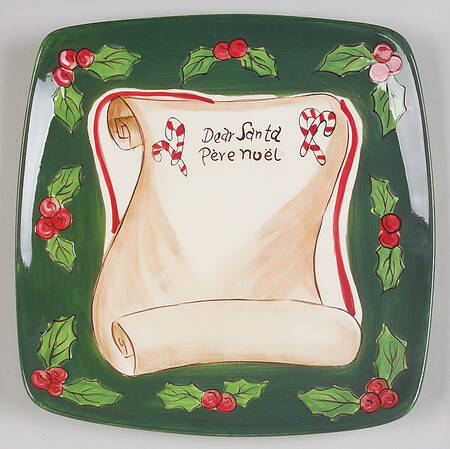 Winter Wonderland Cookie Plate