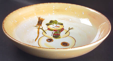 Winter Wonderland 14" Round Serving Bowl