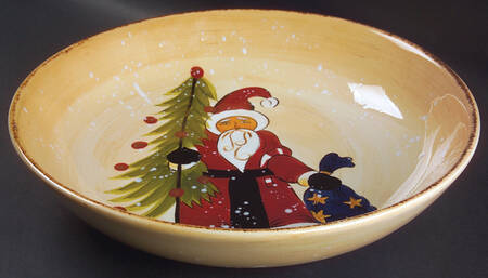 Winter Wonderland 14" Round Serving Bowl