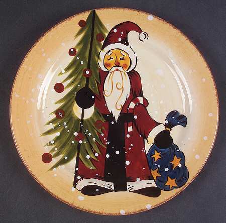 Winter Wonderland Salad Plate