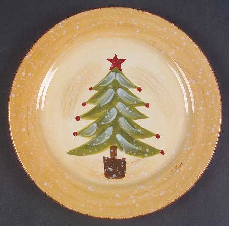 Winter Wonderland Salad Plate