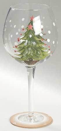 Winter Wonderland Glassware-Wine Balloon