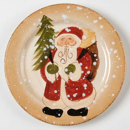 Winter Wonderland Salad Plate