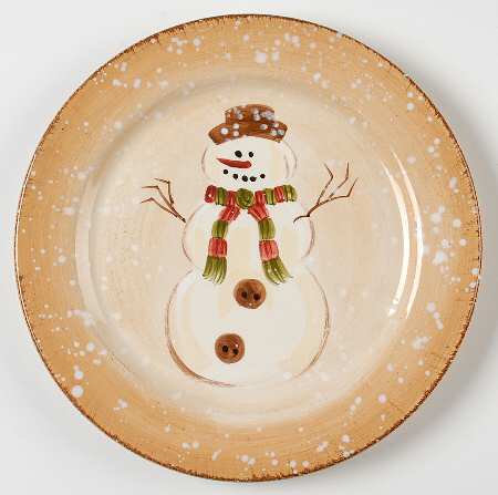 Winter Wonderland Salad Plate