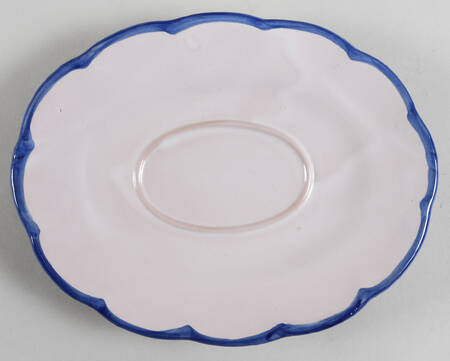 Solimene (Made in Italy, Dishwasher Safe) Underplate for Gravy Boat