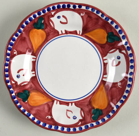 Solimene (Made in Italy, Dishwasher Safe) Salad Plate
