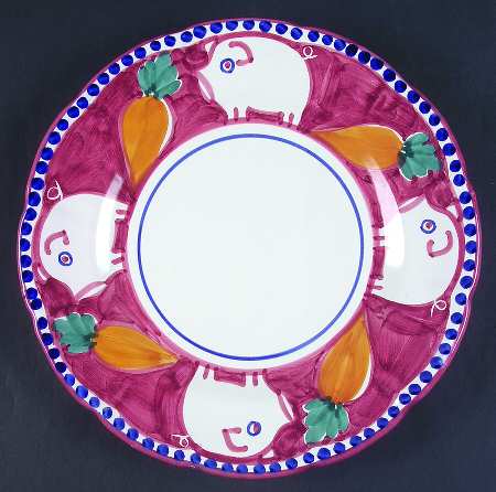 Solimene (Made in Italy, Dishwasher Safe) Service Plate (Charger)