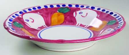 Solimene (Made in Italy, Dishwasher Safe) 9" Soup/Pasta Bowl
