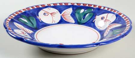 Solimene (Made in Italy, Dishwasher Safe) 9" Soup/Pasta Bowl