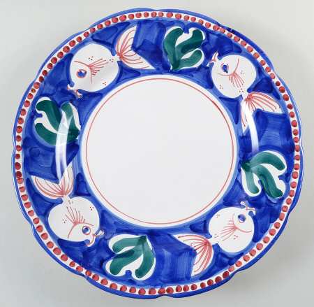 Solimene (Made in Italy, Dishwasher Safe) 15" Chop Plate (Round Platter)