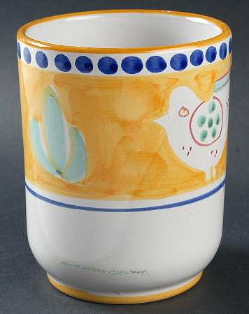 Solimene (Made in Italy, Dishwasher Safe) Small Canister No Lid