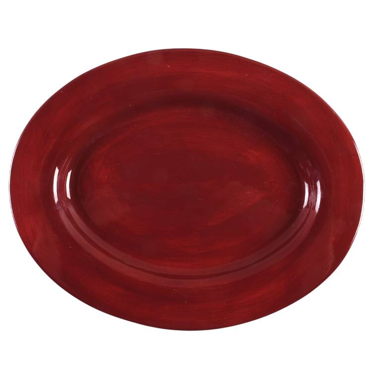 Corsica Ruby 17" Oval Serving Platter
