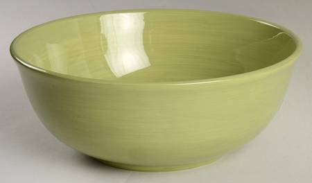 Corsica Pine Green 10" Round Serving Bowl