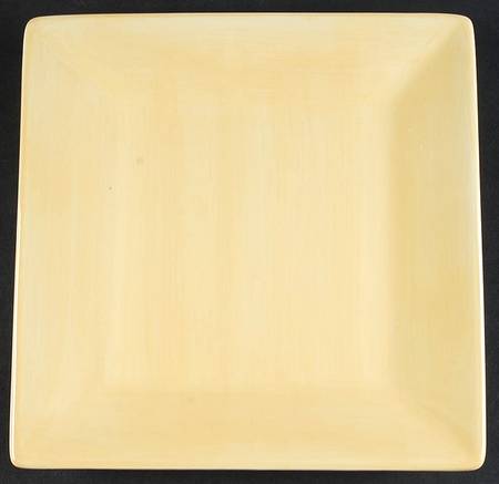 Corsica Lemon (Yellow) Square Salad Plate