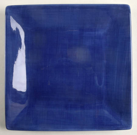 Corsica Ocean Blue Square Salad Plate