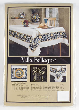 Villa Bellagio Rectangular Tablecloth 60" X 104"