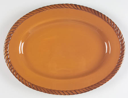 Villa Bellagio 16" Oval Serving Platter by Tabletops Unlimited