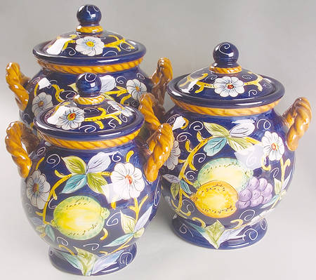 Villa Bellagio (3 Piece) Canister Set (Box Set)