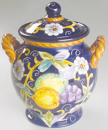 Villa Bellagio Medium Canister & Lid