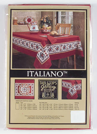 Italiano 52" x 70" Rectangular Tablecloth