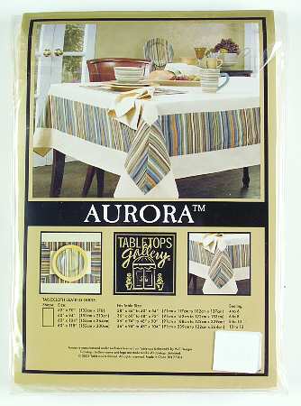 Aurora 60" x 118" Rectangular Tablecloth