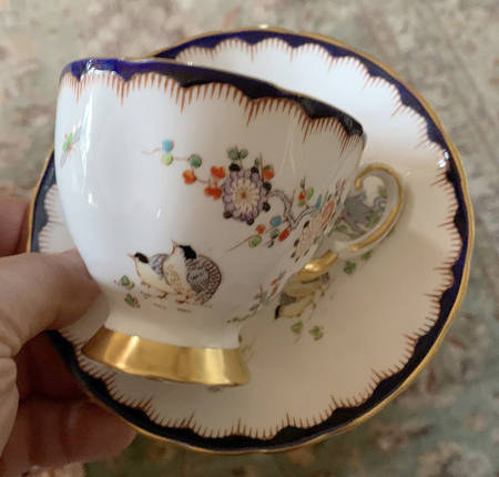 D152 Footed Cup & Saucer Set