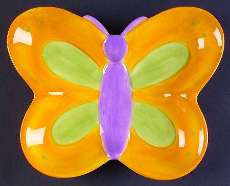 Holland Flower Salad Plate