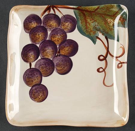 Venetian Square Salad Plate