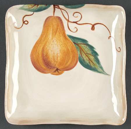 Venetian Square Salad Plate