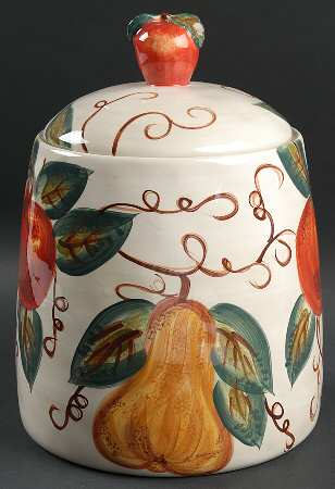 Venetian Large Canister & Lid