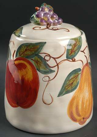 Venetian Small Canister & Lid by Tabletops Unlimited