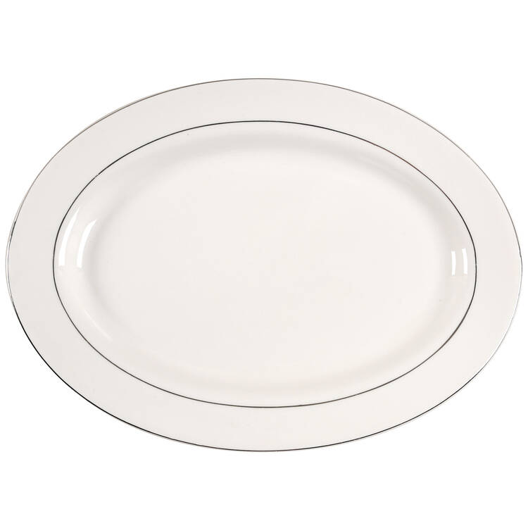 TTO8 14" Oval Serving Platter
