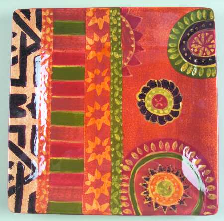Rio Square Dinner Plate