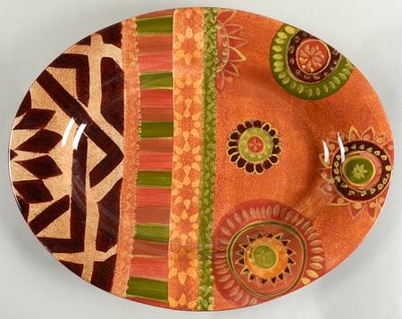 Rio 17" Oval Serving Platter