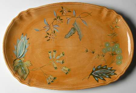 Laurel Leaf 18" Oval Serving Platter