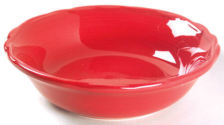 Octavia Hill (Solid Red) Coupe Soup Bowl